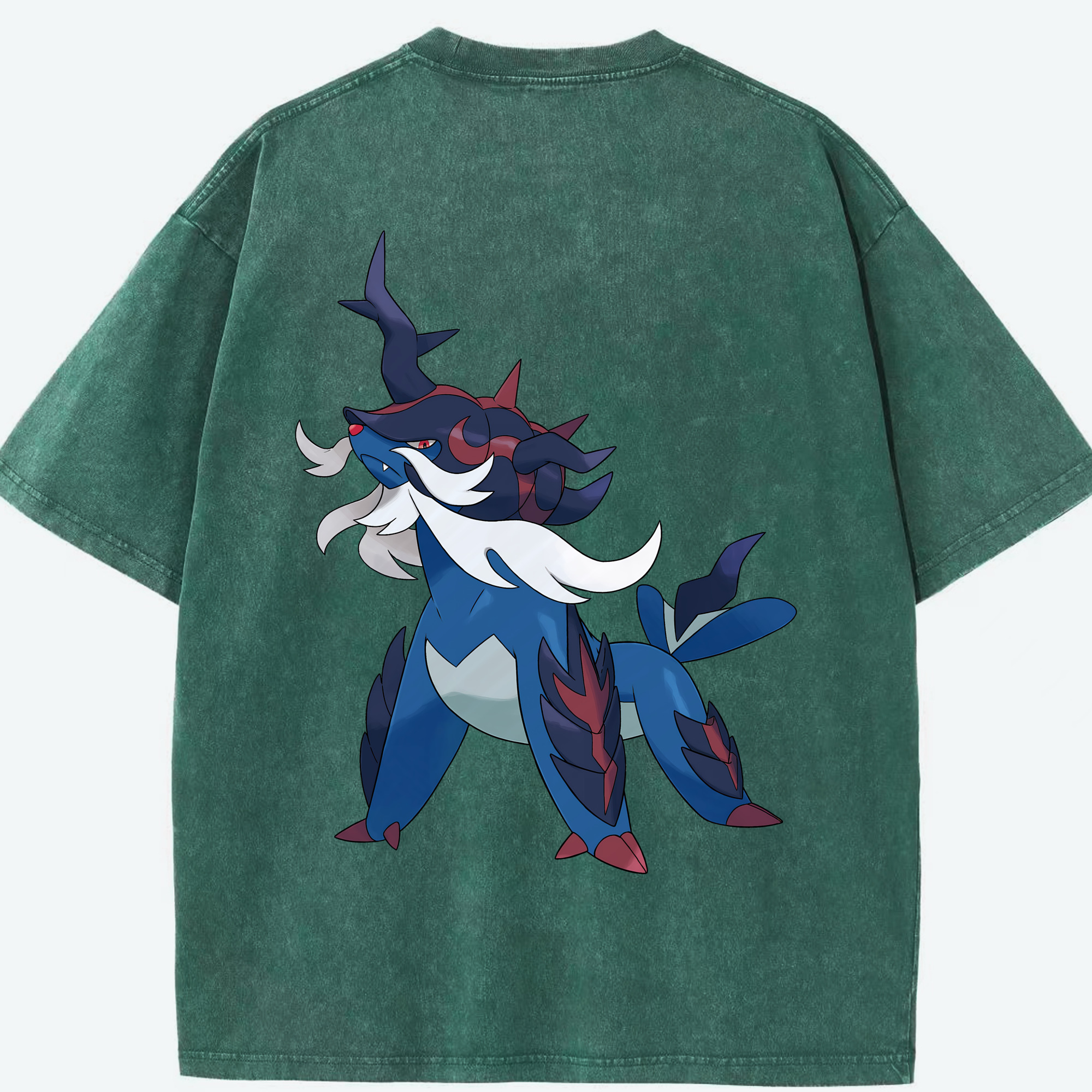 （画像用） ポケットモンスター Pokémon 綿100% ヴィンテージ風 半袖Tシャツ（背面プリント）